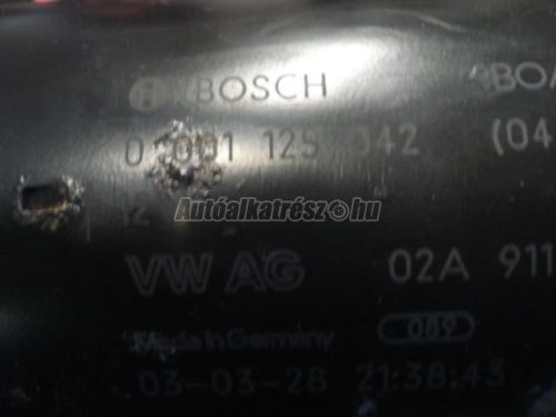VOLKSWAGEN POLO IV - 2004 - 0001125042, 02A911024D - önindító