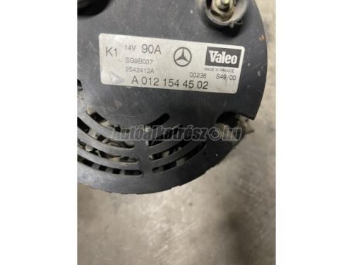 MERCEDES-BENZ A-OSZTÁLY,  VANEO - 2000 - 0121544502 - generátor
