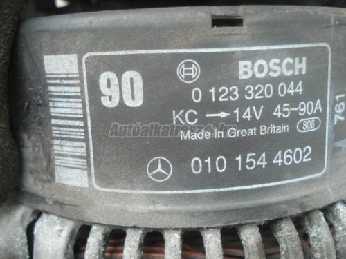 MERCEDES-BENZ C-OSZTÁLY,  G-OSZTÁLY,  E-OSZTÁLY - 1995 - 0 123 320 044 - generátor