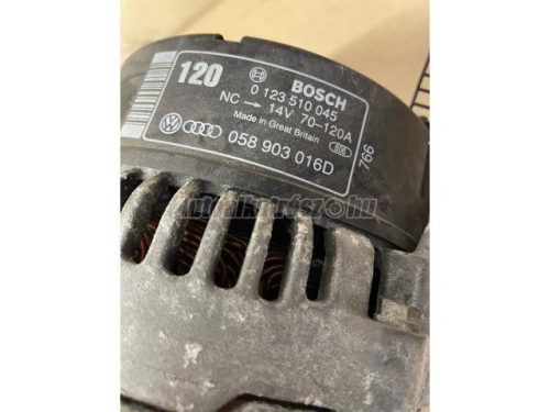 AUDI A6 - 1999 - 0123510045,  058903016D - generátor