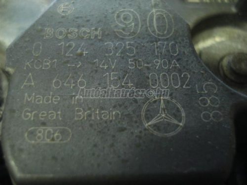 MERCEDES-BENZ SPRINTER - 2009 - 0124325170 - generátor