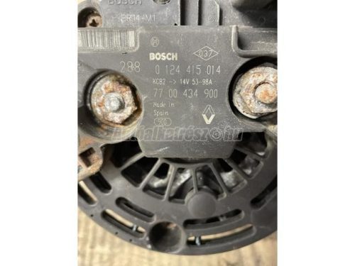 RENAULT CLIO,  LAGUNA,  SCENIC,  MEGANE,  KANGOO | DACIA LOGAN,  SANDERO - 2000 - 0124415014 - generátor