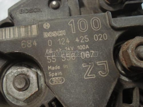 OPEL ASTRA,  ASTRA G,  ASTRA H,  ZAFIRA - 2008 - 0 124 425 020 - generátor