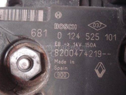 RENAULT SCENIC - 2005 - 0124525101 - generátor