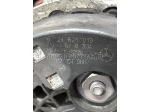 MERCEDES-BENZ E-OSZTÁLY,  S-OSZTÁLY - 2004 - 0124625019 - generátor
