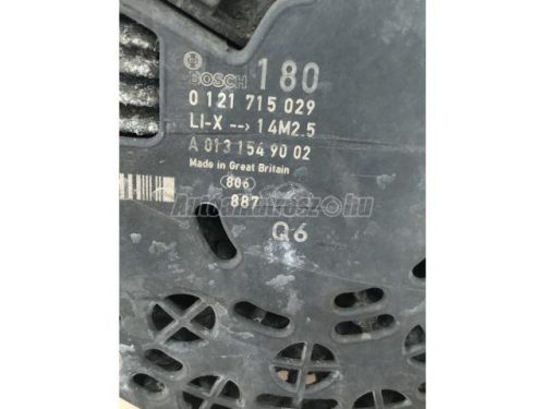 MERCEDES-BENZ E-OSZTÁLY,  C-OSZTÁLY - 2008 - 0131549002 - generátor