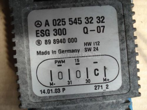 MERCEDES-BENZ E-OSZTÁLY,  A-OSZTÁLY - 2003 - 0255453232 - vezérlő, fűtés szellőzés