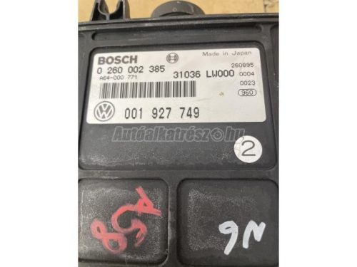 VOLKSWAGEN POLO III - 1998 - 0260002385, 001927749 - motorvezérlő elektronika