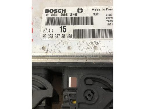 CITROEN SAXO - 2000 - 0261206246, 9637838780 - motorvezérlő