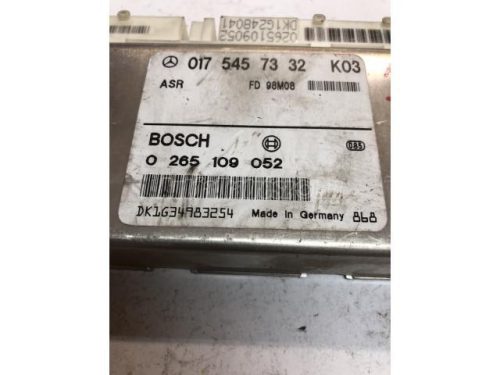 MERCEDES-BENZ C-OSZTÁLY,  E-OSZTÁLY - 2000 -  0265109052 - vezérlő, fék- menetdinamika