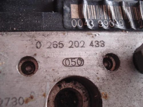 MERCEDES-BENZ A-OSZTÁLY - 2000 - 0265202433, A0034317412 - abs tömb