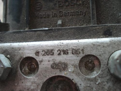 OPEL ASTRA G - 2001 - 0265216651, 90581417 HL - abs tömb