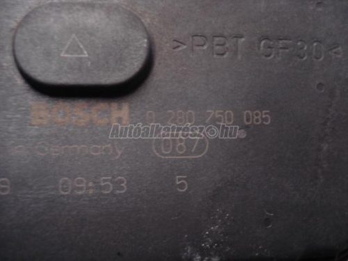 PEUGEOT 206,  307,  PARTNER,  1007 | CITROEN XSARA,  BERLINGO,  C3,  C3 PLURIEL,  C2 - 2003 - 0280750085 - fojtószelep ház
