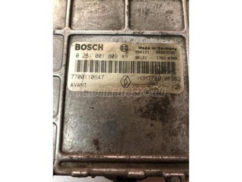 RENAULT MEGANE,  SCENIC - 1998 - 0281001809 - Vezérlőegység, befecskendező rendszer
