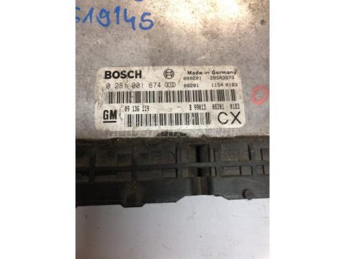OPEL VECTRA B - 1999 - 0281001874 - motor vezérlőegység