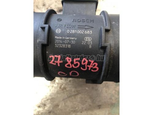 OPEL CORSA,  ASTRA,  ASTRA H,  SIGNUM,  VECTRA,  VECTRA C | CHEVROLET CAPTIVA | FIAT PUNTO,  IDEA - 2009 - 0281002683 - légmennyiségmérő