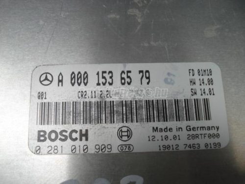 MERCEDES-BENZ C-OSZTÁLY - 2001 - 0281010909 , A0001536579 - motorvezérlő computer
