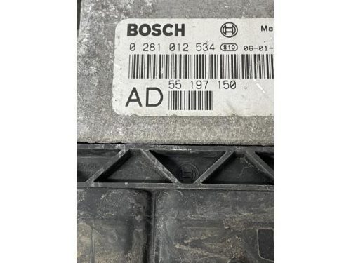 OPEL VECTRA C - 2005 - 0281012534,  55197150  - motorvezérlő elektronika