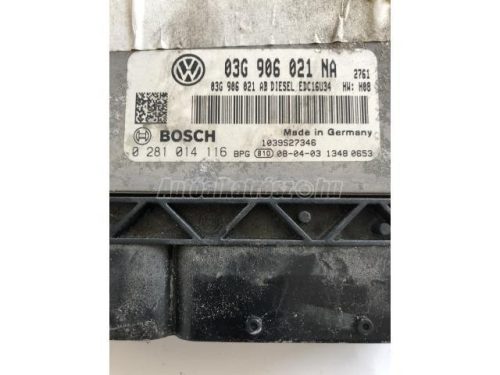 VOLKSWAGEN GOLF V - 2005 - 0281014116, 03G906021NA - motorvezérlő elektronika