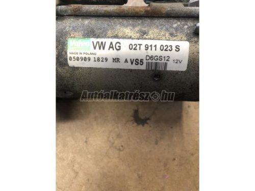 VOLKSWAGEN GOLF VI - 2010 - 02T911023S - önindító