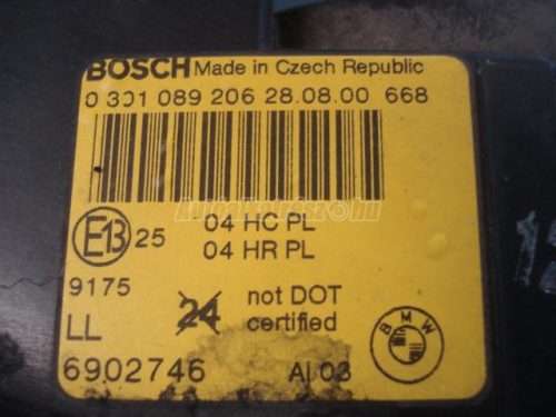 BMW 3-AS SOROZAT - 2000 - 0301089205 - főfényszóró