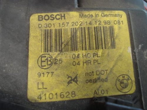 BMW 3-AS SOROZAT - 2001 - 0301157205 - főfényszóró