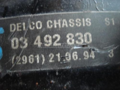 fékrásegítő szervódob