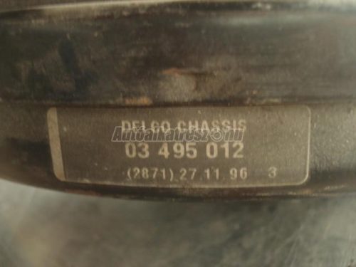 fékrásegítő szervódob