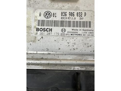 VOLKSWAGEN GOLF IV - 2000 - 036906032P, 0261207179 - motorvezérlő elektronika