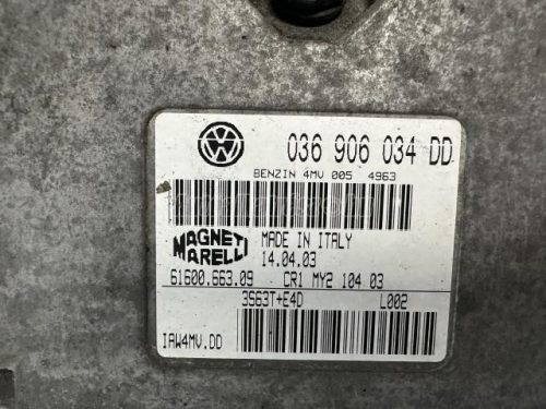 VOLKSWAGEN POLO IV - 2002 - 036906034DD - motorvezérlő elektronika