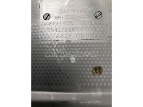 VOLKSWAGEN GOLF IV - 2002 - 038103925E - felső motorburkolat