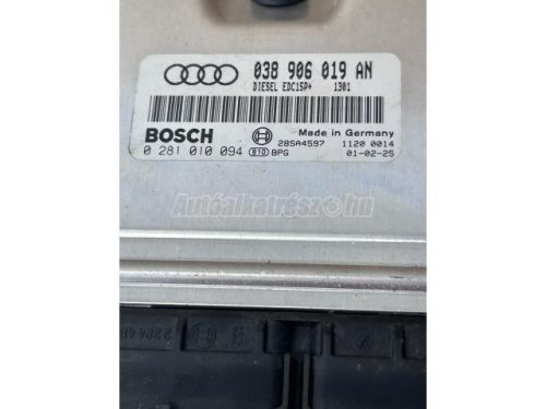 AUDI A4 - 1997 - 038906019AN, 0281010094 - motorvezérlő