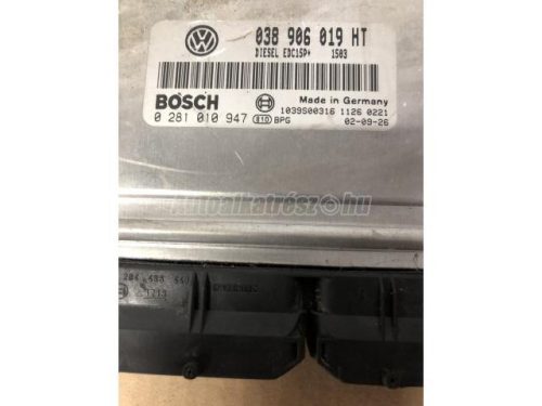 SKODA FABIA - 2003/02 - 038906019HT, 0281010947 - motor vezérlőegység