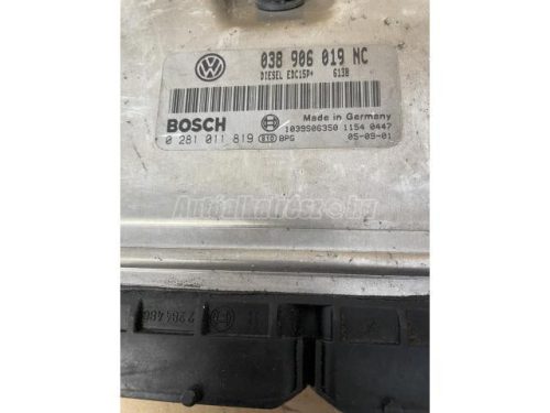 VOLKSWAGEN POLO IV - 2006 - 038906019NC, 0281011819  - motorvezérlő elektronika