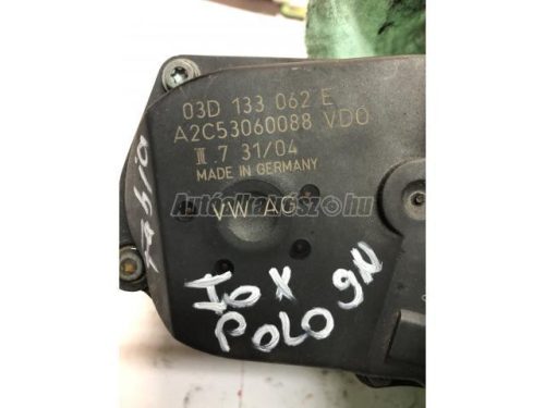 VOLKSWAGEN POLO,  FOX | SKODA FABIA,  ROOMSTER | SEAT IBIZA - 2005 - 03D133062E - fojtószelep ház