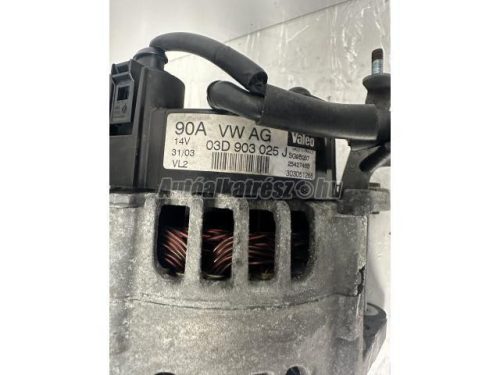 VOLKSWAGEN POLO,  FOX | SEAT IBIZA,  CORDOBA | SKODA FABIA,  ROOMSTER - 2005 - 03D903025J - generátor