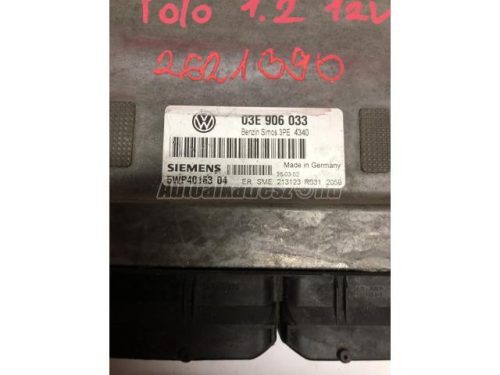 VOLKSWAGEN POLO IV - 2003 - 03E906033 - motor vezérlőegység