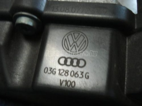 VOLKSWAGEN GOLF PLUS,  JETTA,  PASSAT,  EOS,  TRANSPORTER,  GOLF V | SEAT LEON,  IBIZA,  CORDOBA | SKODA ROOMSTER | AUDI A3 - 2006 - 03G128063G - fojtószelep ház