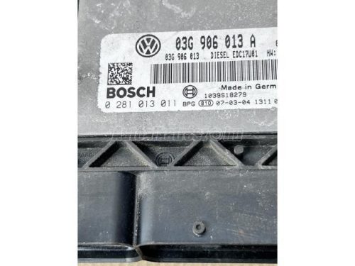 SEAT IBIZA - 2003 - 03G906013A, 0281013011 - motorvezérlő elektronika