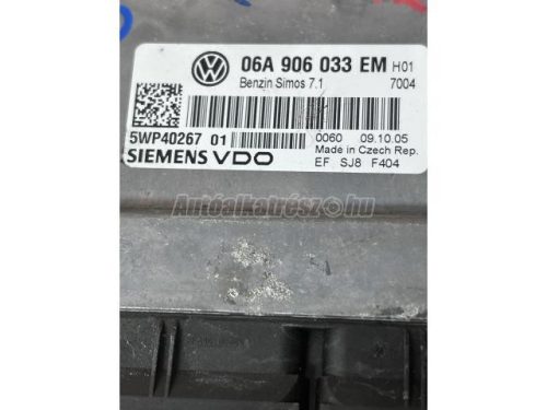 VOLKSWAGEN GOLF V - 2005 - 06A906033EM - motorvezérlő
