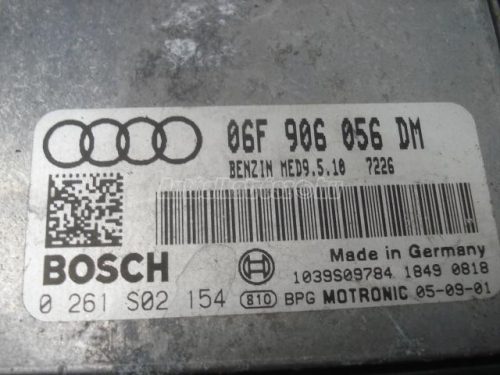 AUDI A3 - 2005 - 06F906056DM   0261S02154 - motorvezérlő elektronika