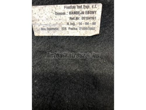 OPEL ASTRA G - 2000 - 09104161 - kalaptartó