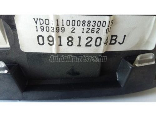 OPEL ASTRA G - 2001 - 09181204BJ - km óra