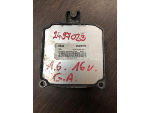 OPEL ASTRA G - 2001 -  09355929 - motor vezérlőegység
