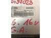 OPEL ASTRA G - 2001 -  09355929 - motor vezérlőegység