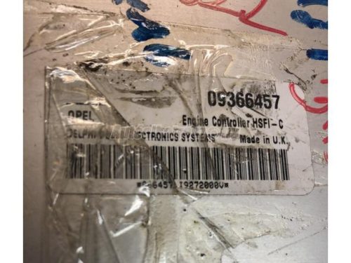 OPEL ASTRA G - 2000 - 09366457 - motor vezérlőegység