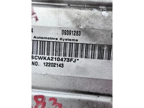 OPEL ZAFIRA A - 2002 - 09391283 - motorvezérlő elektronika