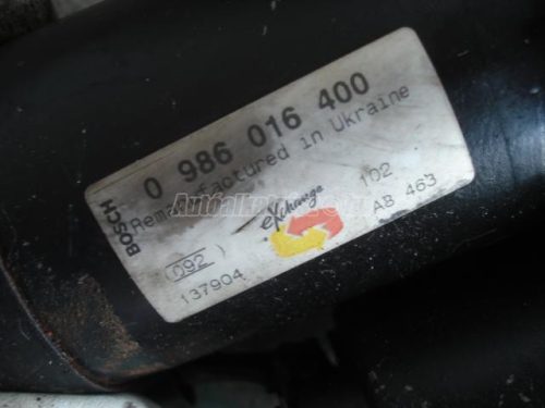 RENAULT MEGANE - 1999 - 0986016400 - önindító