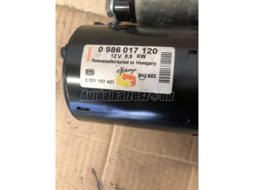 OPEL ASTRA G - 2000 - 0986017120 - önindító