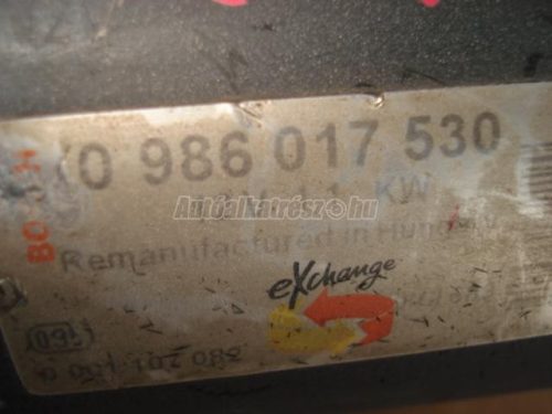 FORD FIESTA,  ESCORT,  KA | MAZDA 121 - 2002/02 - 0986017530 - önindító